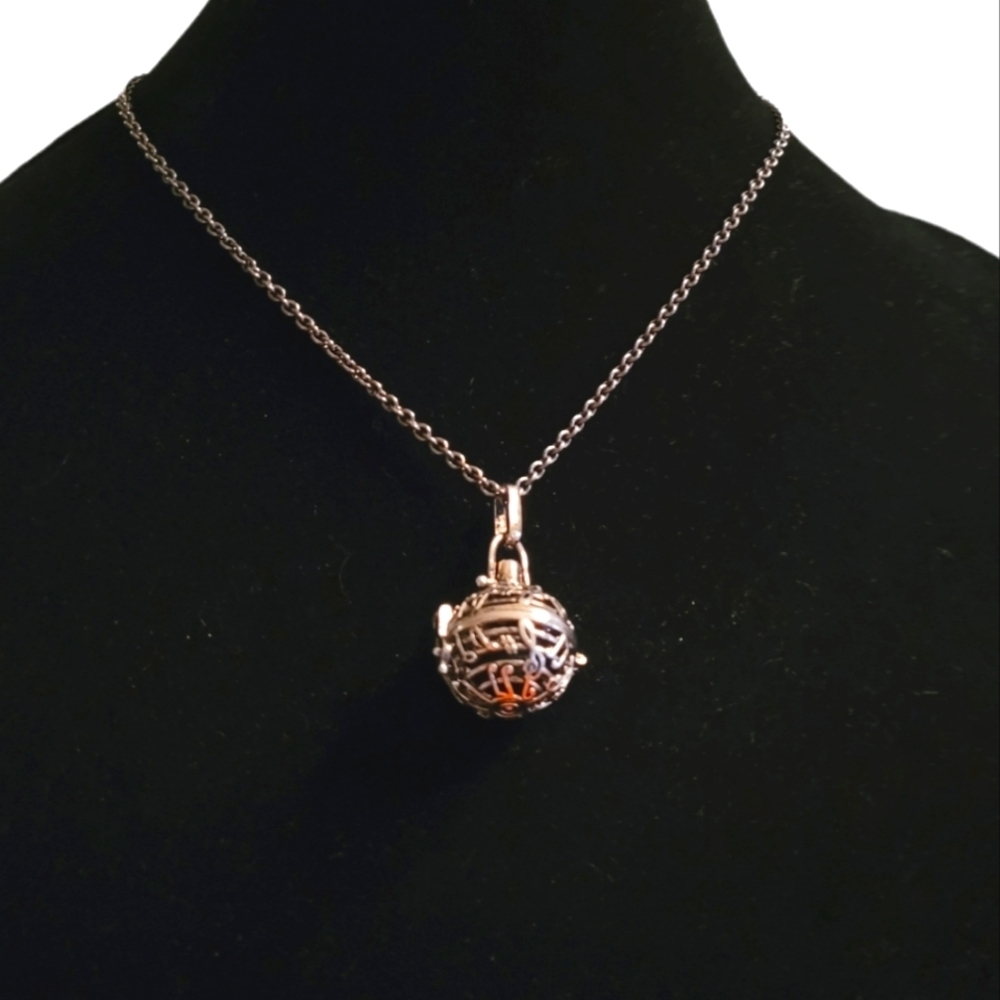 Lava Stone Essential‎ Oil Diffusing Necklace